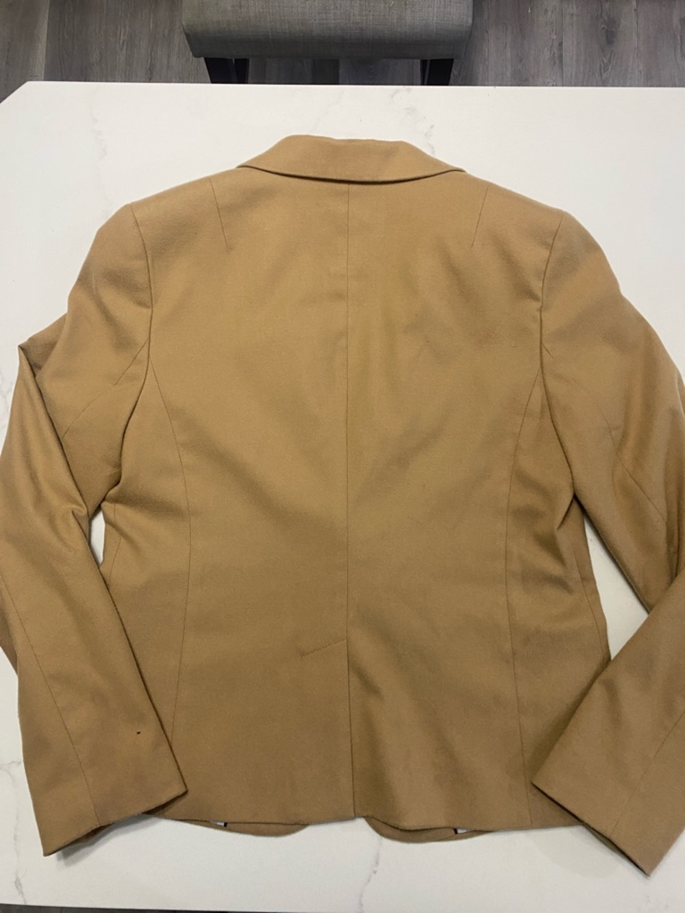 Banana Republic Camel/Tan Women's Single-Button Tailored Blazer - Picture 5 of 10
